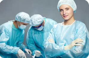 Doctors of surgery.